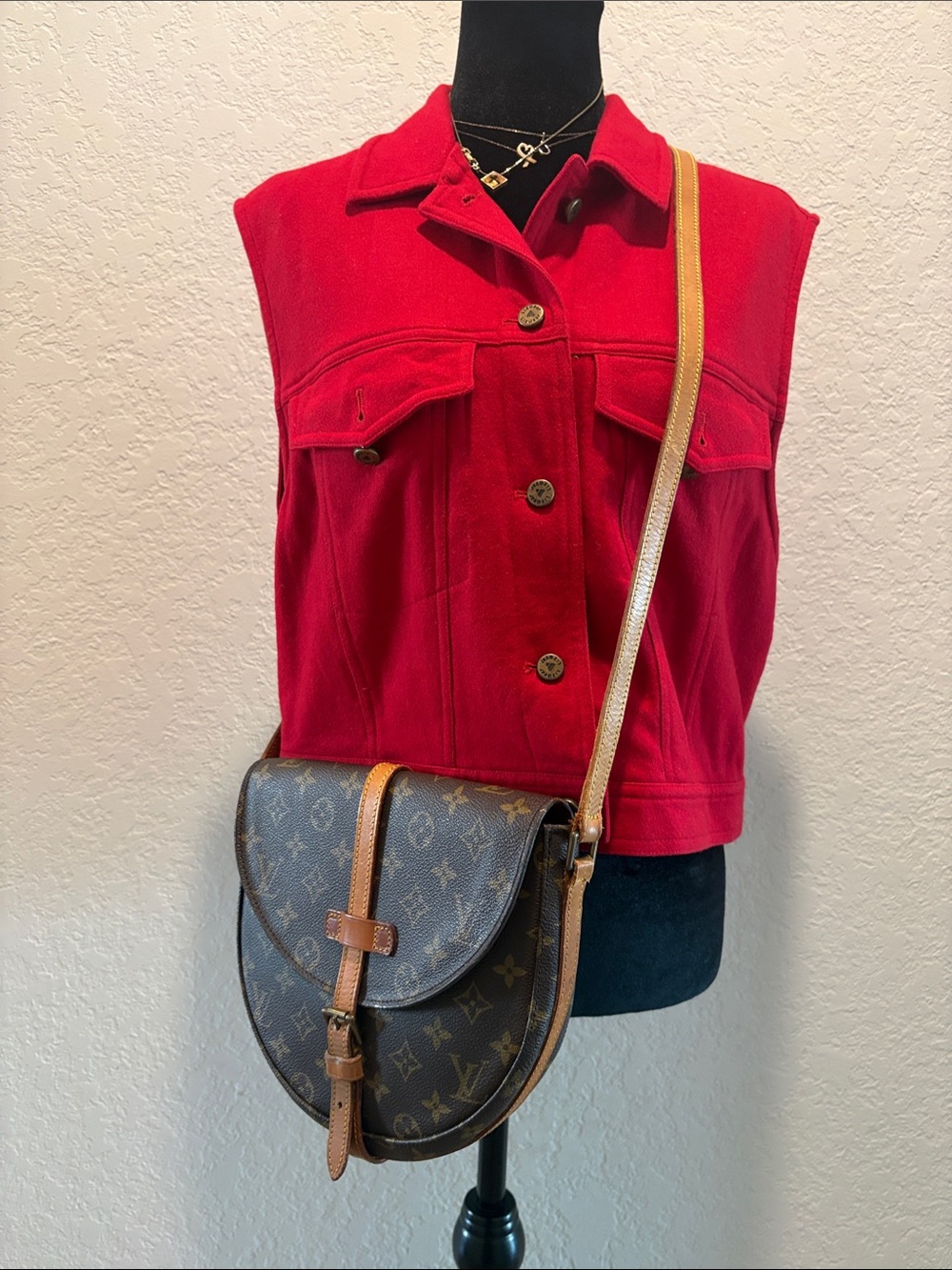 Louis Vuitton Monogram Saddle Crossbody Bag - Brown & Tan